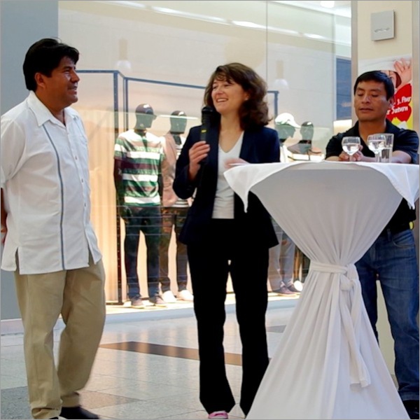 Podiumsdiskussion Lateinamerikanische Kunst, DEZ 2015; Foto: Wolf Erdel